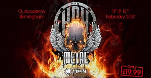 HRH Metal announce headliner for Feb 2017 knees-up