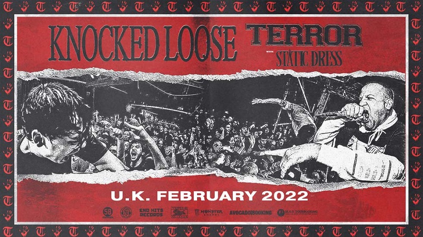 Knocked Loose / Terror updated UK tour news