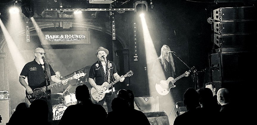 Gig Review: Ginger Wildheart & the Sinners / The Howling Tides / Carol Hodge & Ben Marsden – Hare and Hounds, Birmingham (27th July 2023)
